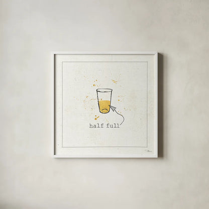 Opposites Cuties X by Pela Studio. Shown in a crisp white glass frame for a clean and minimalist style. Available as an archival giclee rolled canvas, fine art paper, or poster print. SKU 25120a.