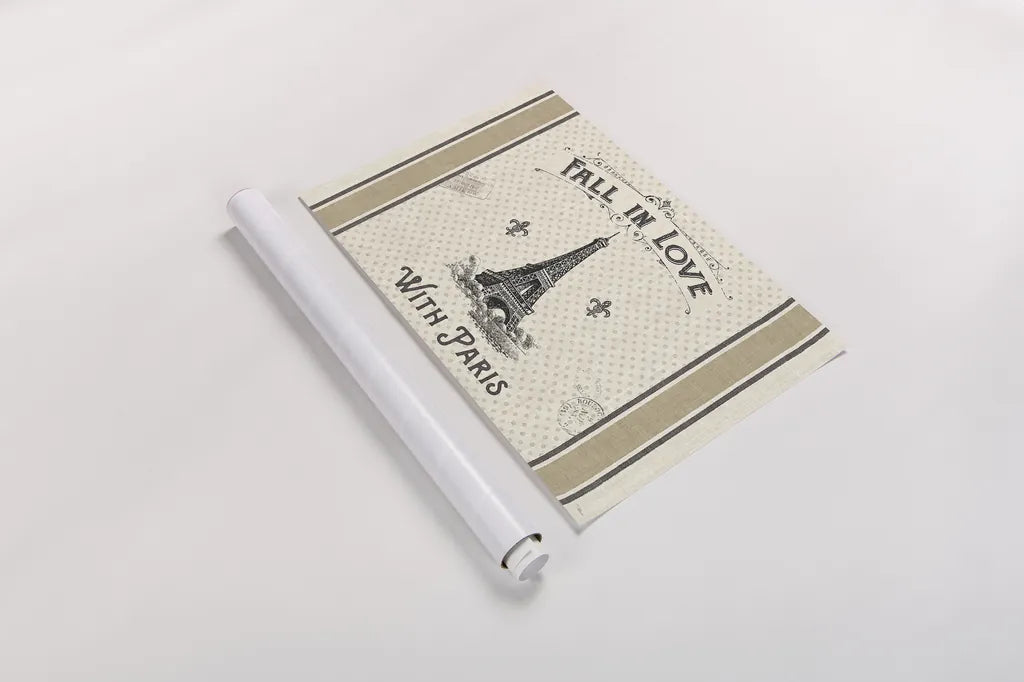 Paris Farmhouse I by Pela Studio. shown as a rolled paper print. Available as archival giclee rolled canvas, fine art paper, or poster print. SKU 49784i.