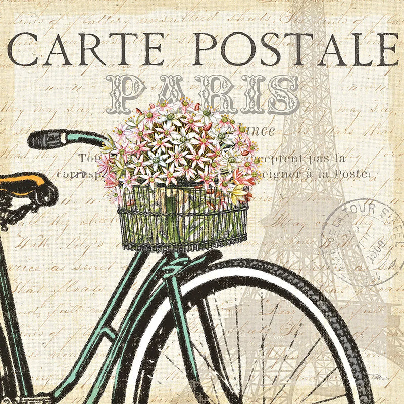 Paris Ride I by Pela Studio. SKU 13537a. Archival Giclee Fine art print for wall decor.