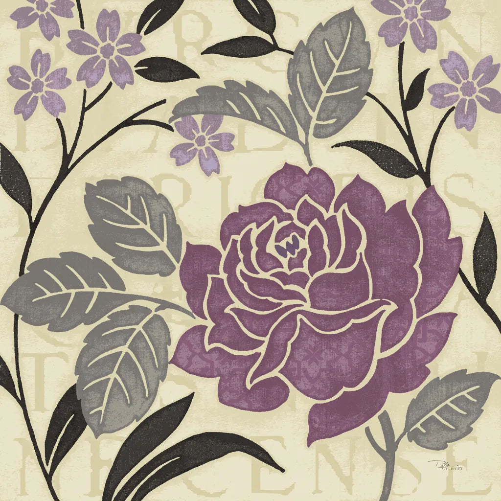 Perfect Petals II Lavender by Pela Studio. SKU 13170a. Archival Giclee Fine art print for wall decor.