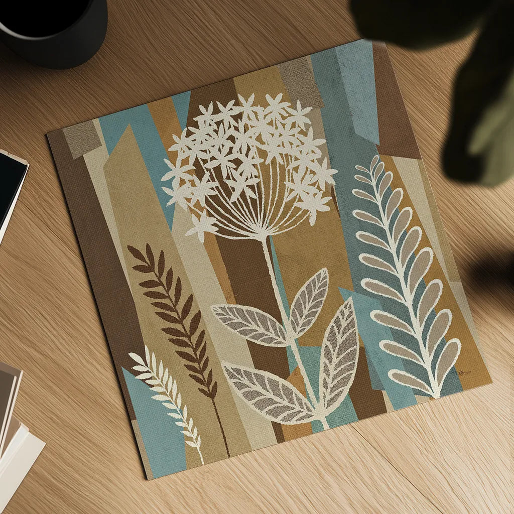 Pieces of Nature III by Pela Studio. Shown as a detailed flat fine art print, highlighting archival giclee quality. Available as an archival giclee rolled canvas, fine art paper, or poster print. SKU 9082a.