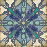 Santorini Tile IV by Pela Studio. SKU 12213a. Archival Giclee Fine art print for wall decor.
