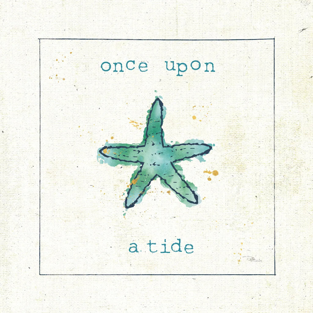 Sea Treasures III - Once Upon a Tide by Pela Studio. SKU 46973a. Archival Giclee Fine art print for wall decor.