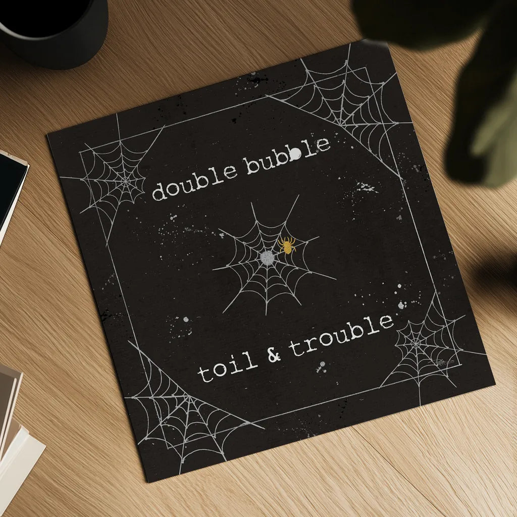 Spooky Cuties I Web by Pela Studio. Shown as a detailed flat fine art print, highlighting archival giclee quality. Available as an archival giclee rolled canvas, fine art paper, or poster print. SKU 47500a.