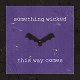 Spooky Cuties IV Purple by Pela Studio. SKU 47502a. Archival Giclee Fine art print for wall decor.