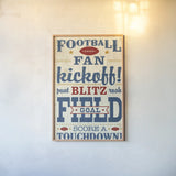 Sports Lovers I Red v2 by Pela Studio. shown as a paper print in a natural frame. Available as a archival giclee rolled canvas, fine art paper, or poster print. SKU 72091h.