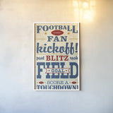 Sports Lovers I Red v2 by Pela Studio. shown as a paper print in a white frame. Available as a archival giclee rolled canvas, fine art paper, or poster print. SKU 72091h.