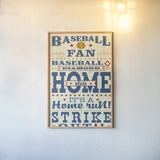 Sports Lovers II Red v2 by Pela Studio. shown as a paper print in a natural frame. Available as a archival giclee rolled canvas, fine art paper, or poster print. SKU 72092h.