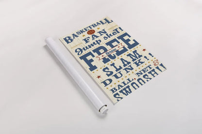 Sports Lovers IV Red v2 by Pela Studio. shown as a rolled paper print. Available as archival giclee rolled canvas, fine art paper, or poster print. SKU 72093h.