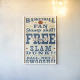 Sports Lovers IV Red v2 by Pela Studio. shown as a paper print in a white frame. Available as a archival giclee rolled canvas, fine art paper, or poster print. SKU 72093h.