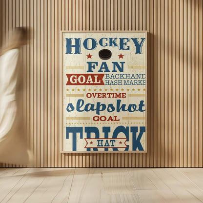 Sports Lovers V Red v2 by Pela Studio. shown as over sized large wall art. Available as an archival giclee rolled canvas, fine art paper, or poster print. SKU 72094h.