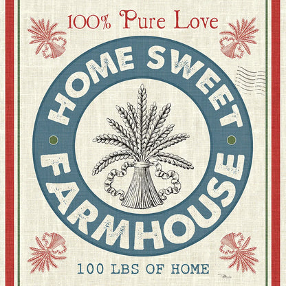 Sweet Farmhouse I by Pela Studio. SKU 36180a. Archival Giclee Fine art print for wall decor.