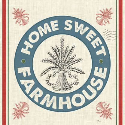 Sweet Farmhouse I No 100 by Pela Studio. SKU 49020a. Archival Giclee Fine art print for wall decor.