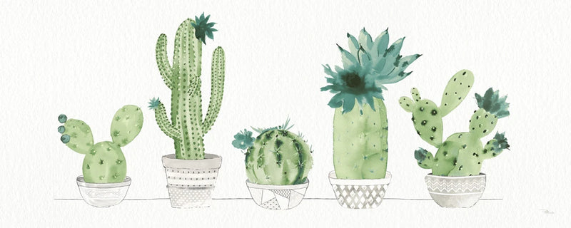 Sweet Succulents I Panel by Pela Studio