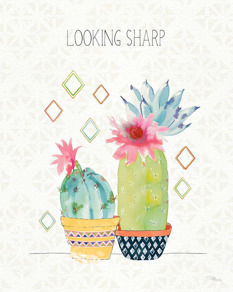 Sweet Succulents III by Pela Studio