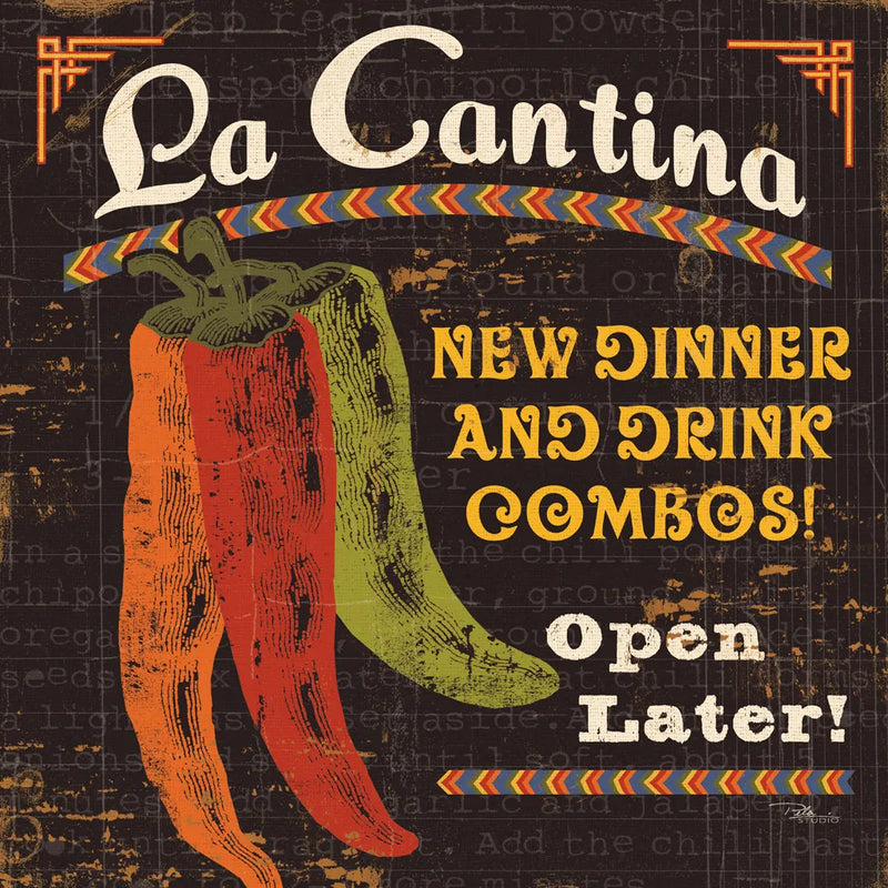 Tex Mex II by Pela Studio. SKU 10325a. Archival Giclee Fine art print for wall decor.