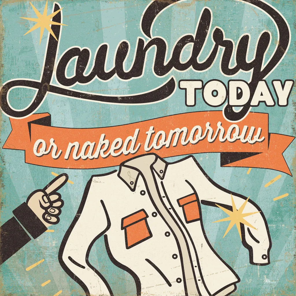 The Cleaners I by Pela Studio. SKU 14794a. Archival Giclee Fine art print for wall decor.