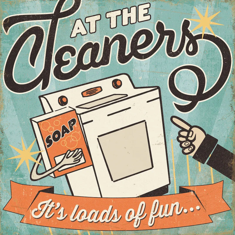 The Cleaners II by Pela Studio. SKU 14795a. Archival Giclee Fine art print for wall decor.