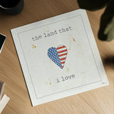USA Cuties III by Pela Studio. Shown as a detailed flat fine art print, highlighting archival giclee quality. Available as an archival giclee rolled canvas, fine art paper, or poster print. SKU 24164a.