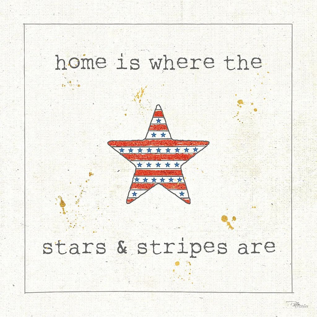 USA Cuties IV by Pela Studio. SKU 24165a. Archival Giclee Fine art print for wall decor.