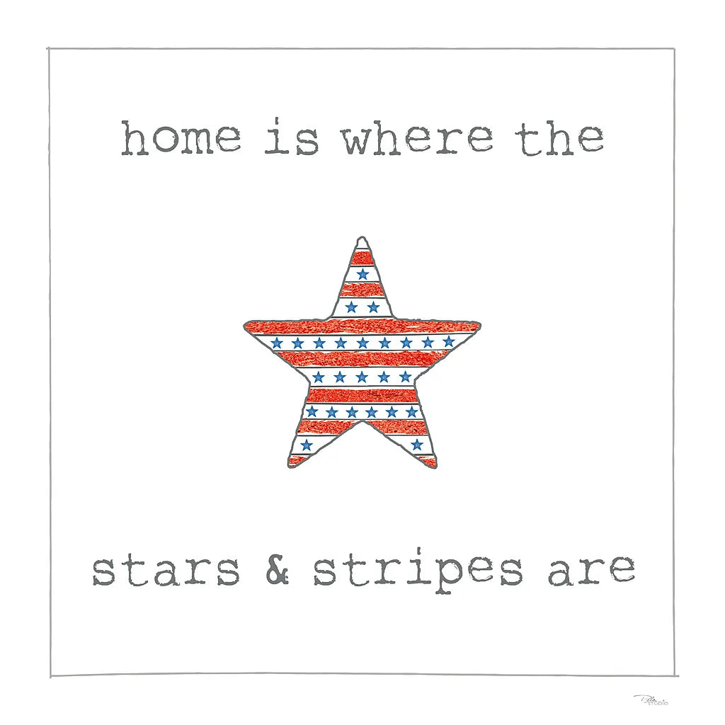 USA Cuties IV on White by Pela Studio. SKU 28566a. Archival Giclee Fine art print for wall decor.