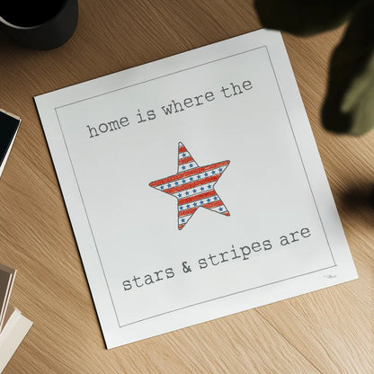 USA Cuties IV on White by Pela Studio. Shown as a detailed flat fine art print, highlighting archival giclee quality. Available as an archival giclee rolled canvas, fine art paper, or poster print. SKU 28566a.