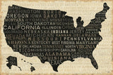 USA V by Pela Studio. SKU 7844i. Archival Giclee Fine art print for wall decor.