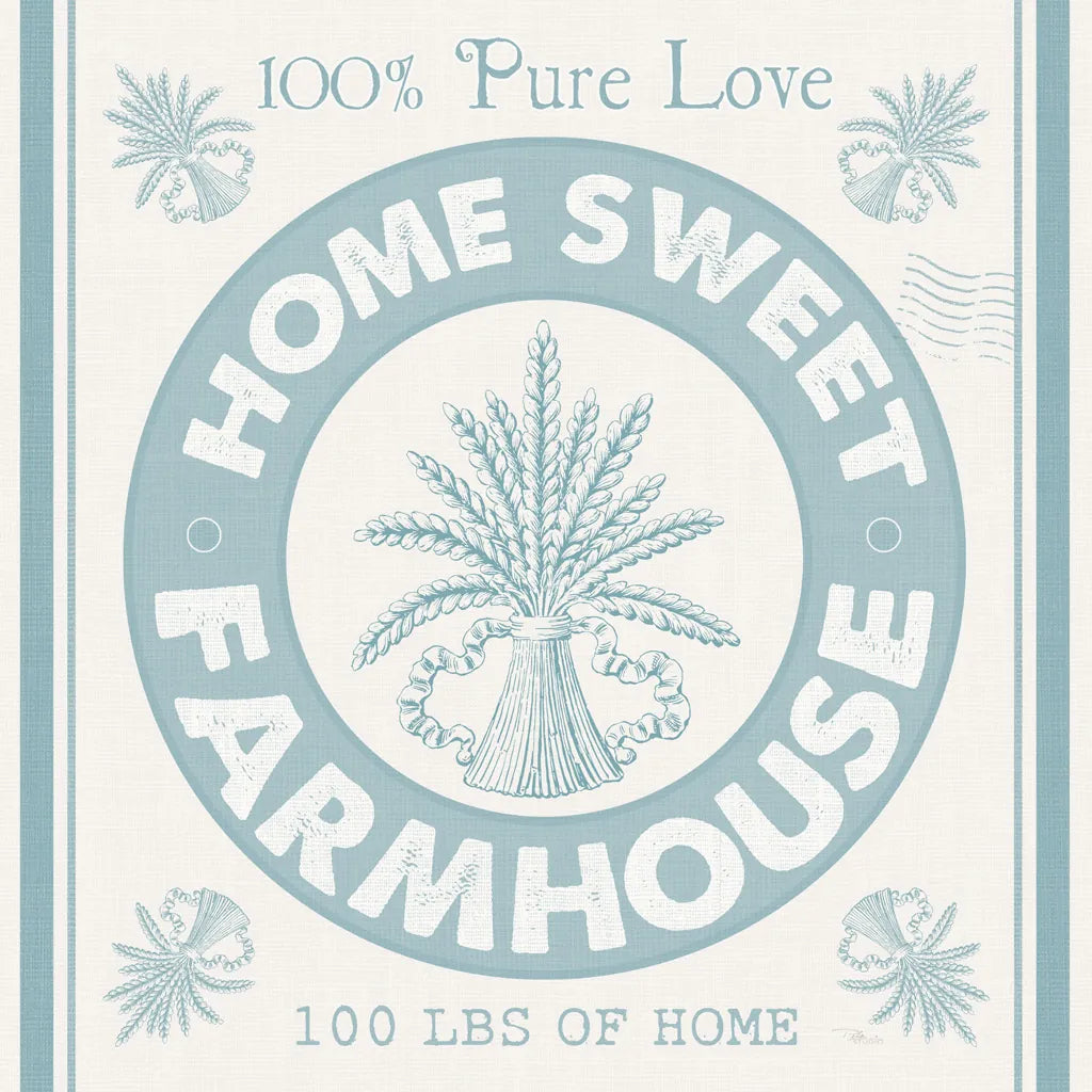 Vintage Farmhouse I by Pela Studio. SKU 57418a. Archival Giclee Fine art print for wall decor.