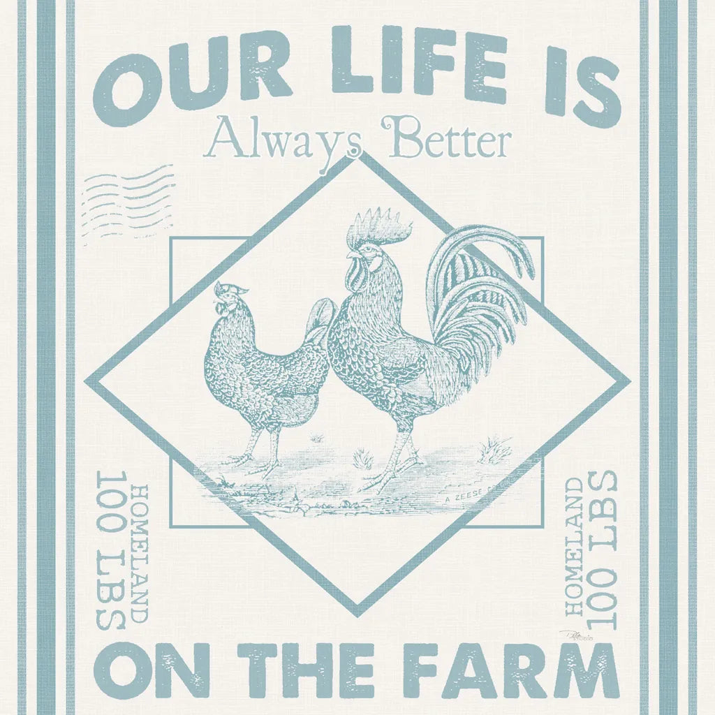 Vintage Farmhouse III by Pela Studio. SKU 57420a. Archival Giclee Fine art print for wall decor.