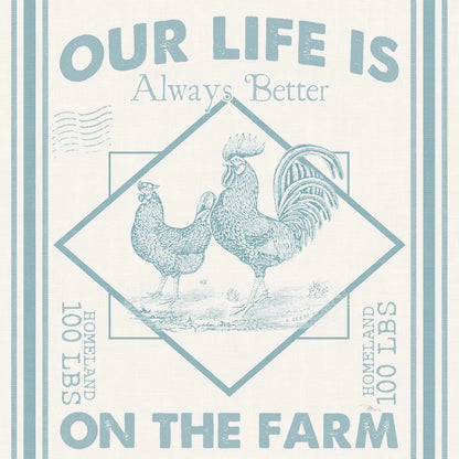 Vintage Farmhouse III by Pela Studio. SKU 57420a. Archival Giclee Fine art print for wall decor.