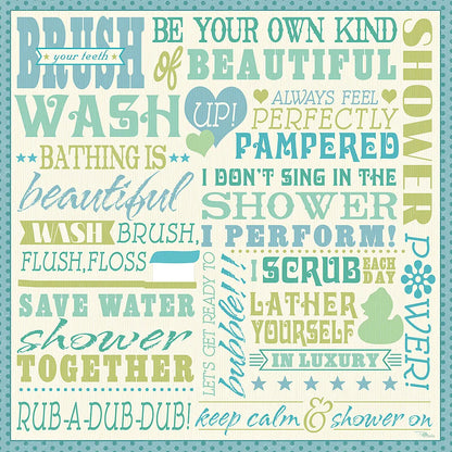 Wash Up V by Pela Studio. SKU 12842a. Archival Giclee Fine art print for wall decor.