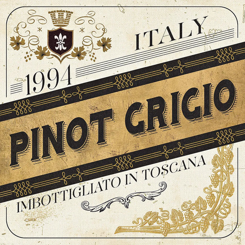 Wine Labels IV by Pela Studio. SKU 12862a. Archival Giclee Fine art print for wall decor.