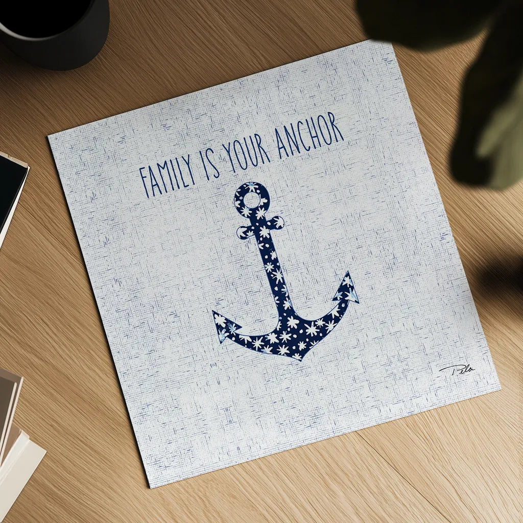 Sunday on the Coast III by Pela. Shown as a detailed flat fine art print, highlighting archival giclee quality. Available as an archival giclee rolled canvas, fine art paper, or poster print. SKU 26521a.