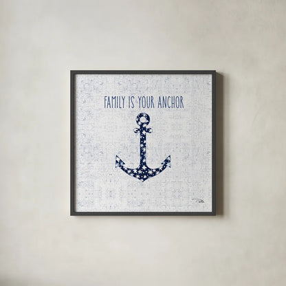 Sunday on the Coast III by Pela. Shown in a sleek black glass frame for a contemporary gallery look. Available as an archival giclee rolled canvas, fine art paper, or poster print. SKU 26521a.