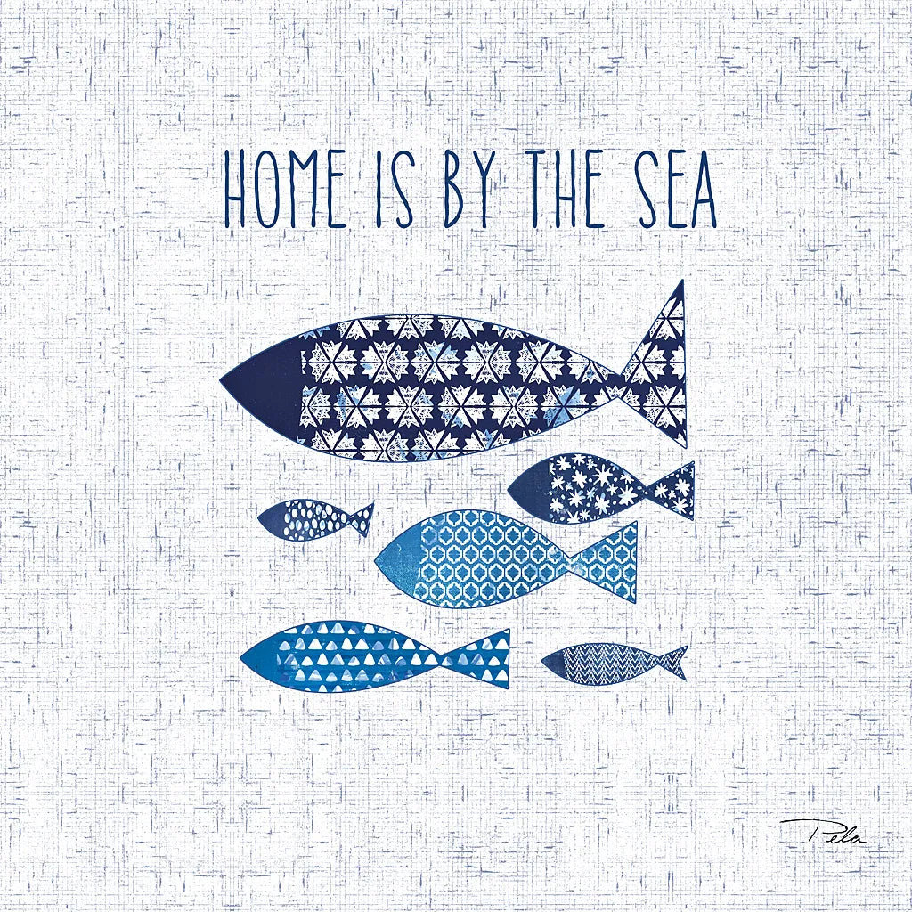 Sunday on the Coast V by Pela. SKU 26523a. Archival Giclee Fine art print for wall decor.