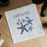 Sunday on the Coast VI by Pela. Shown as a detailed flat fine art print, highlighting archival giclee quality. Available as an archival giclee rolled canvas, fine art paper, or poster print. SKU 26524a.