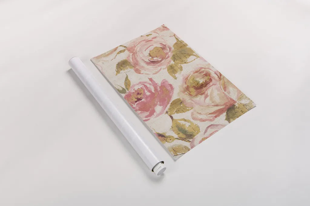 Touch of Rose I by Pela. shown as a rolled paper print. Available as archival giclee rolled canvas, fine art paper, or poster print. SKU 20742i.