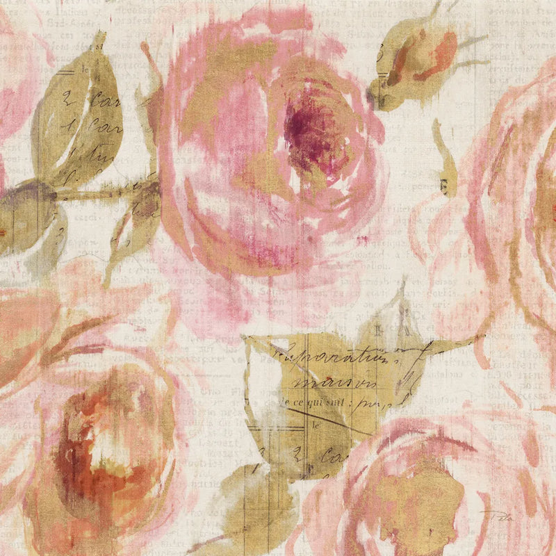 Touch of Rose III by Pela. SKU 20744a. Archival Giclee Fine art print for wall decor.