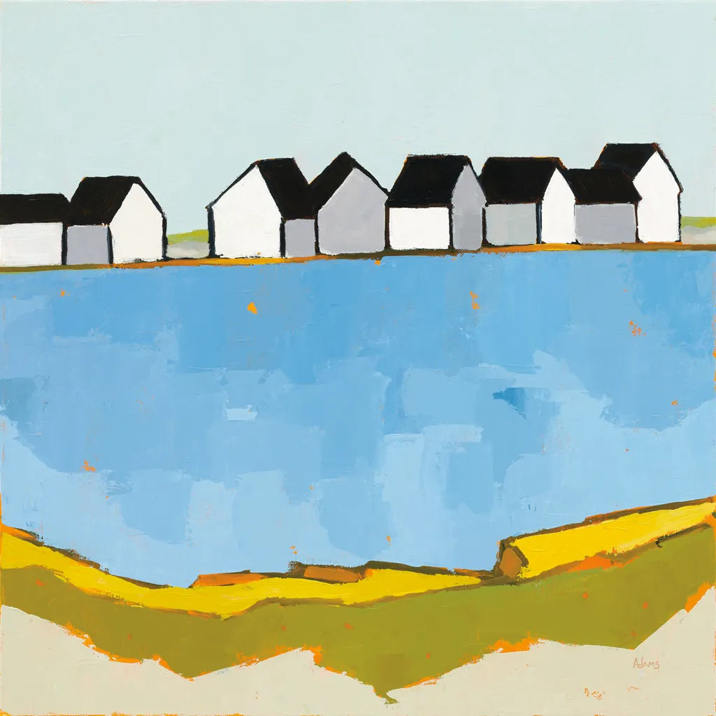 A Summer's Day by Phyllis Adams. SKU 45895a. Archival Giclee Fine art print for wall decor.