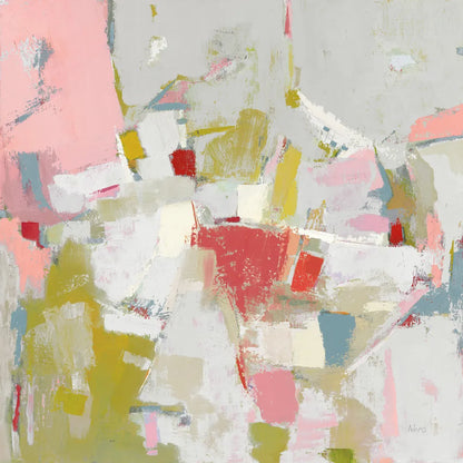 And All That Jazz Pink by Phyllis Adams. SKU 48176a. Archival Giclee Fine art print for wall decor.