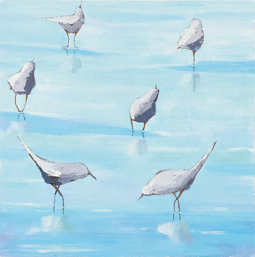 By the Waters Edge by Phyllis Adams. SKU 27236a. Archival Giclee Fine art print for wall decor.