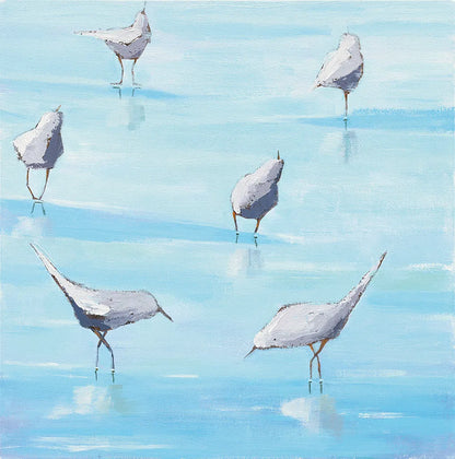 By the Waters Edge by Phyllis Adams. SKU 27236a. Archival Giclee Fine art print for wall decor.