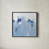 Color Splash by Phyllis Adams. Shown in a sleek black glass frame for a contemporary gallery look. Available as an archival giclee rolled canvas, fine art paper, or poster print. SKU 72758a.