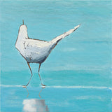 Egret II by Phyllis Adams. SKU 27239a. Archival Giclee Fine art print for wall decor.