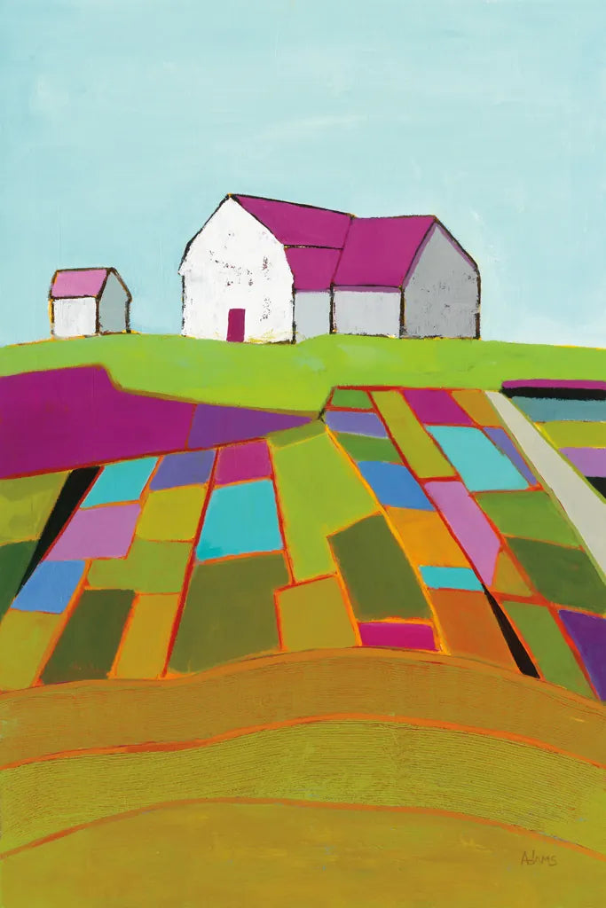 Field of Dreams by Phyllis Adams. SKU 55133h. Archival Giclee Fine art print for wall decor.