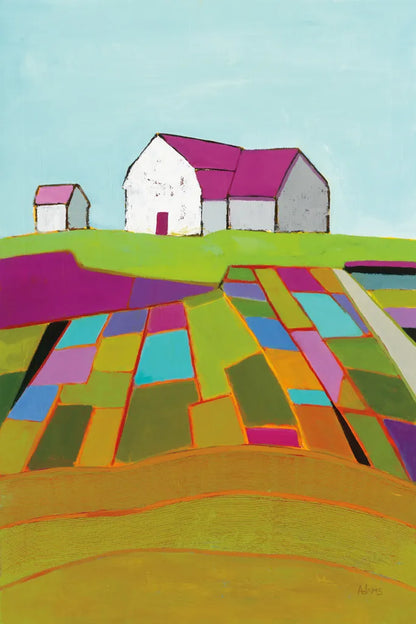 Field of Dreams by Phyllis Adams. SKU 55133h. Archival Giclee Fine art print for wall decor.