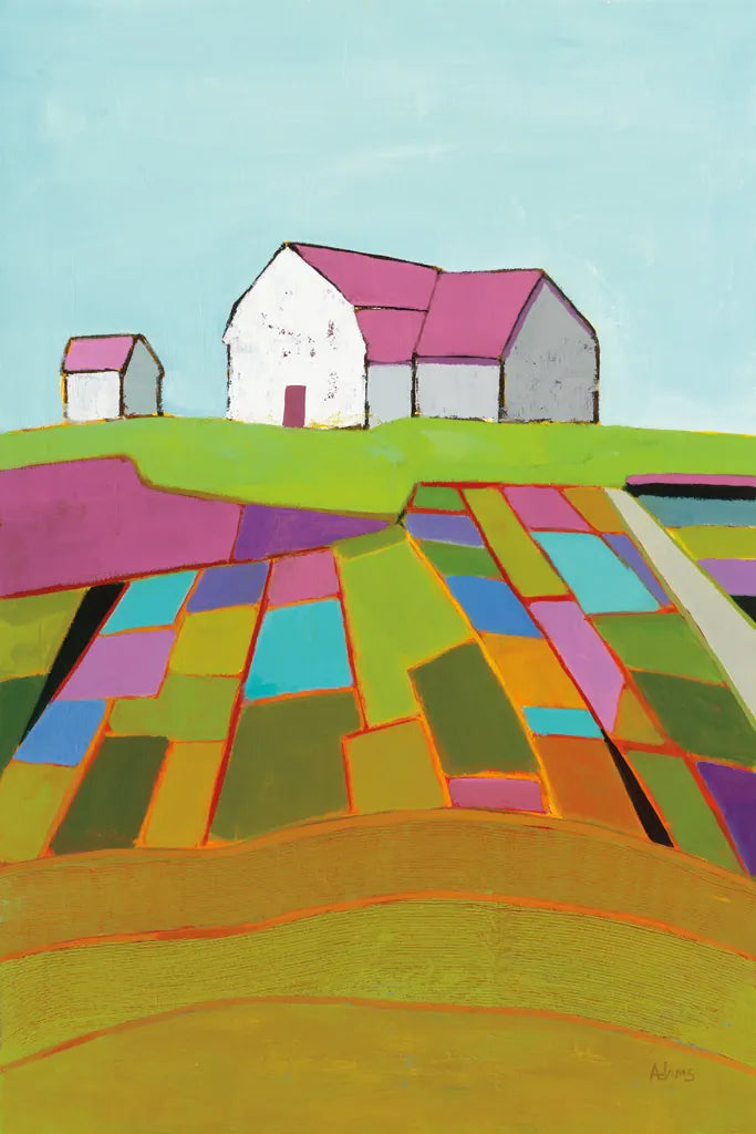 Field of Dreams Light by Phyllis Adams. SKU 58720h. Archival Giclee Fine art print for wall decor.