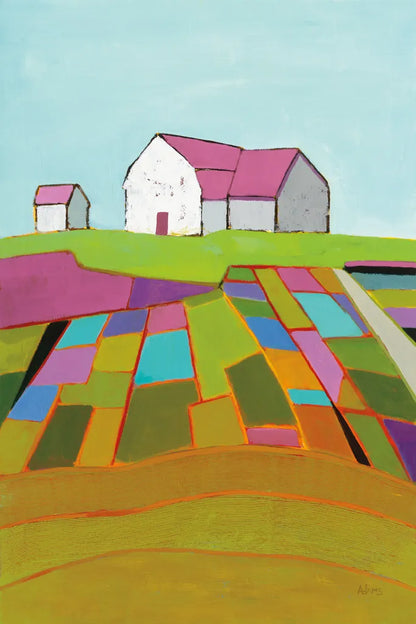 Field of Dreams Light by Phyllis Adams. SKU 58720h. Archival Giclee Fine art print for wall decor.