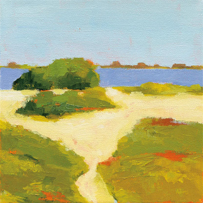 Path to the Beach by Phyllis Adams. SKU 30147a. Archival Giclee Fine art print for wall decor.