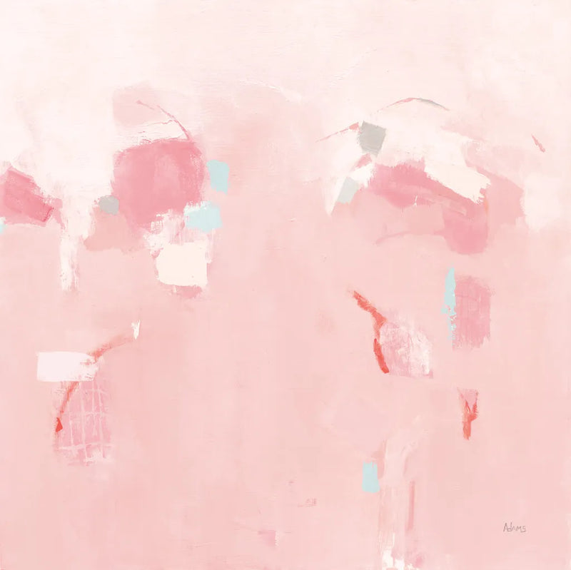 Splash Pink by Phyllis Adams. SKU 70990a. Archival Giclee Fine art print for wall decor.